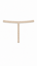 Thong T back beige