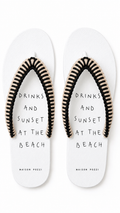 Flip flop crocheted