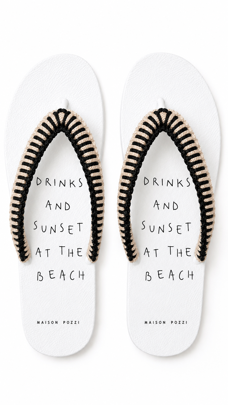 Flip flop crocheted