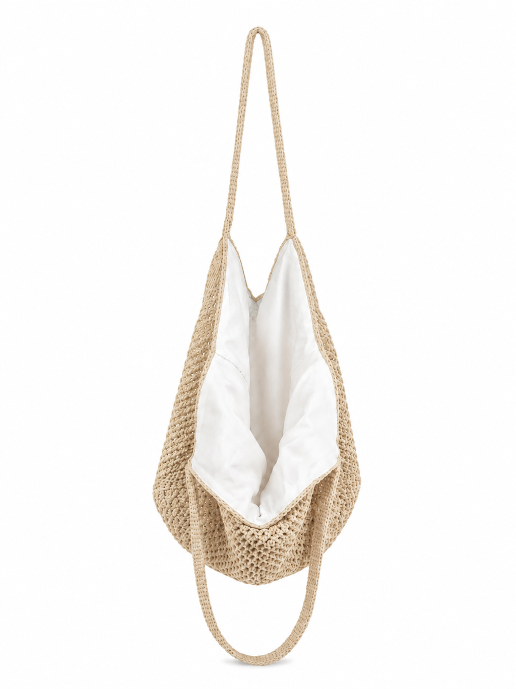 Beach bag beige