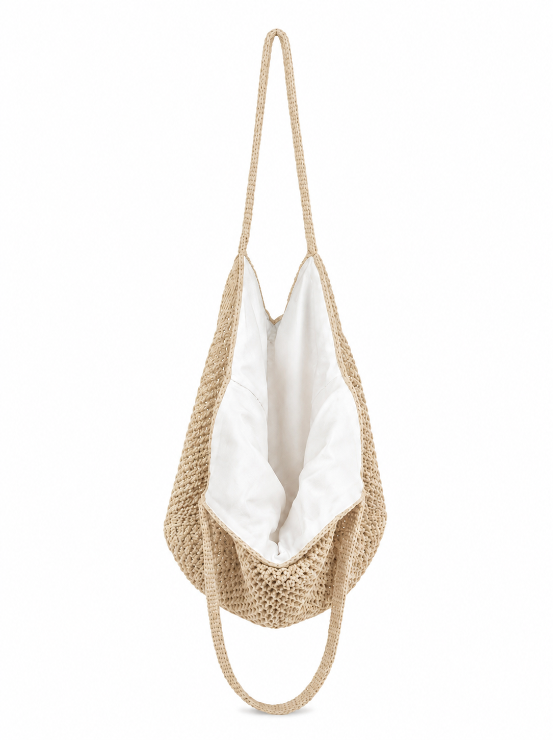 Beach bag beige