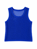 Tank top royal blue