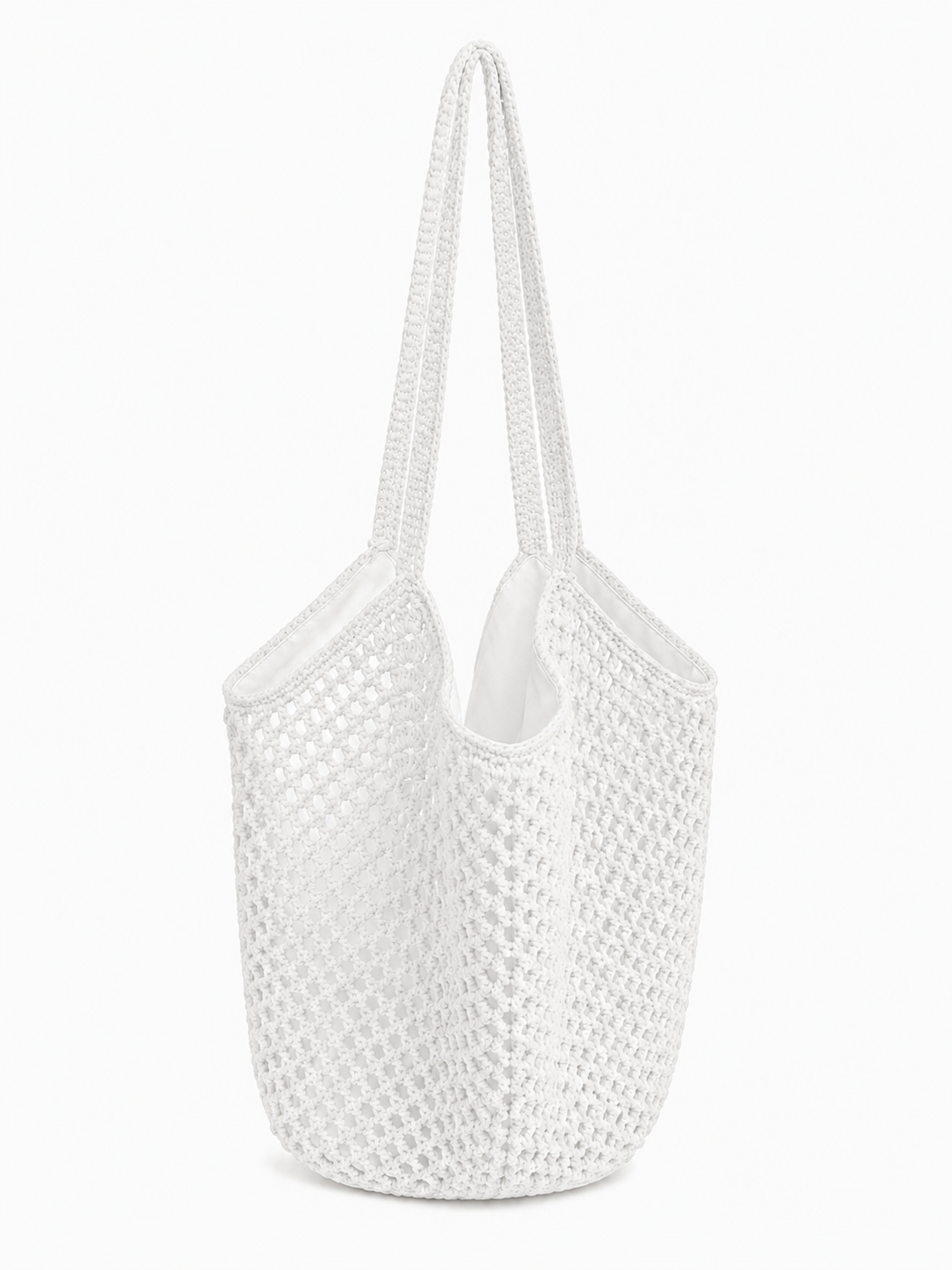 Beach bag white