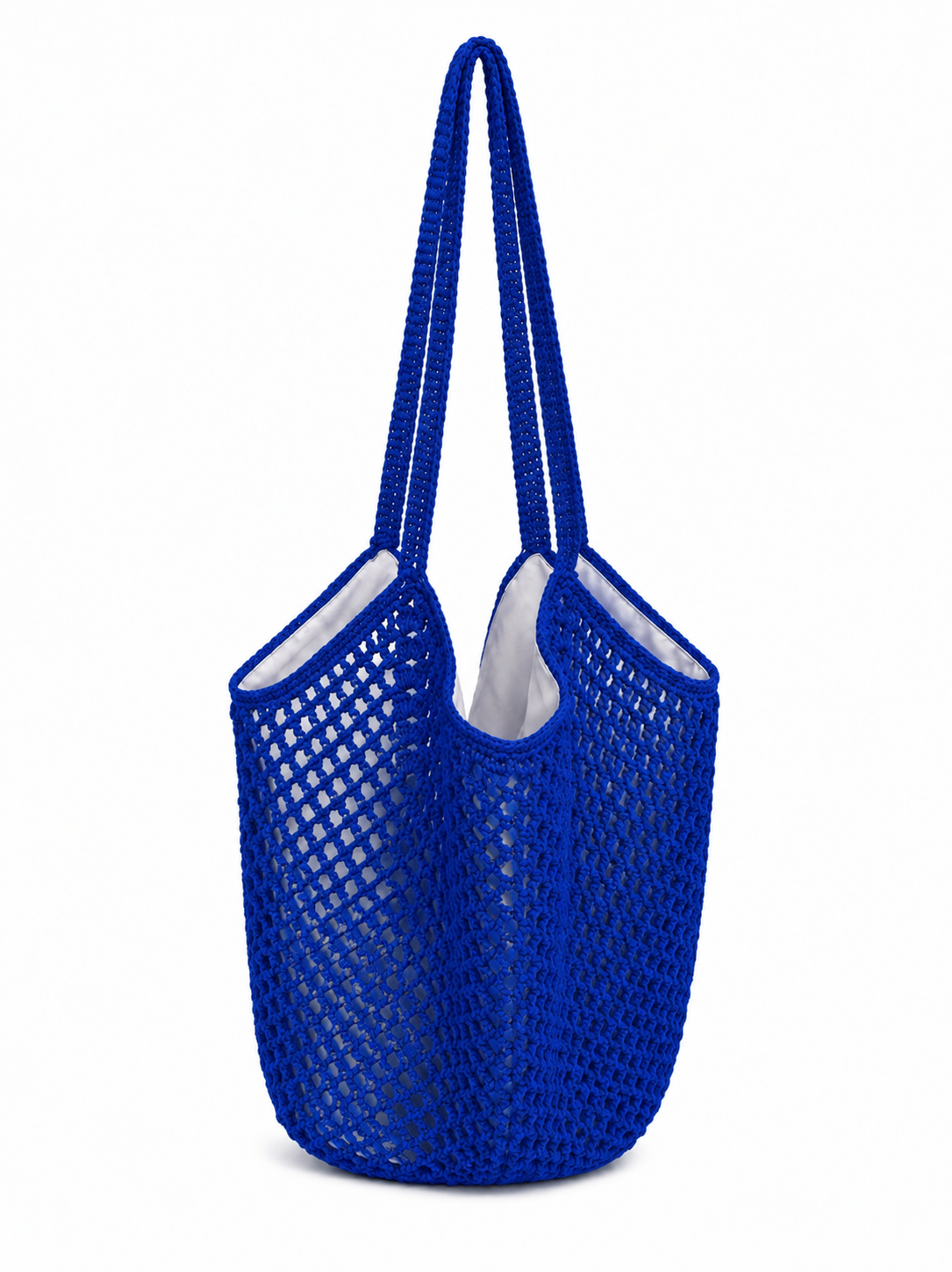 Beach bag royal blue