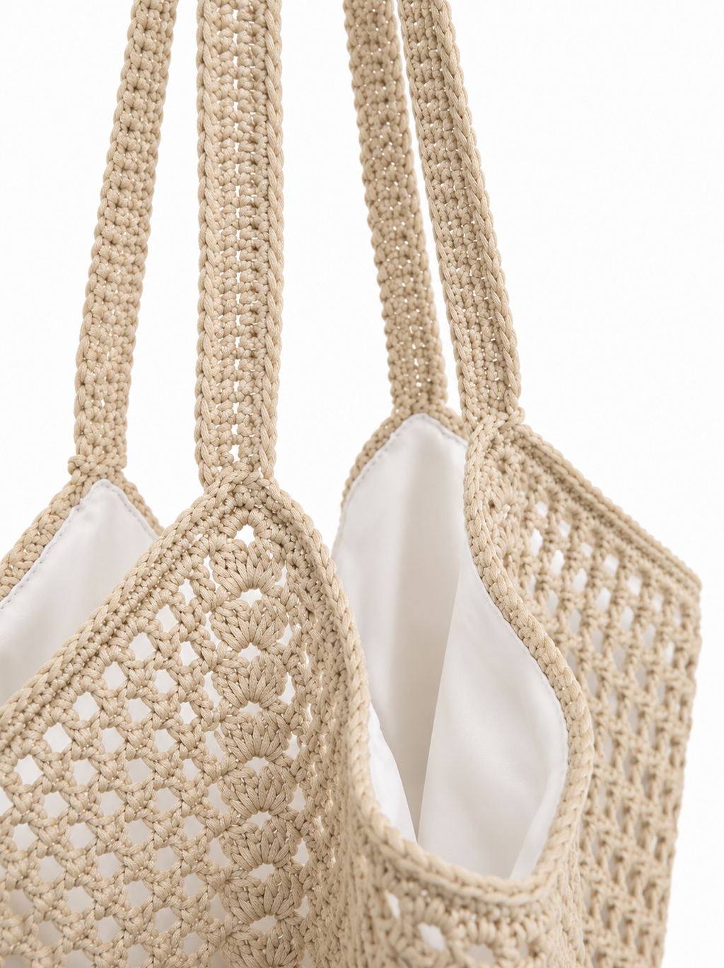 Beach bag beige