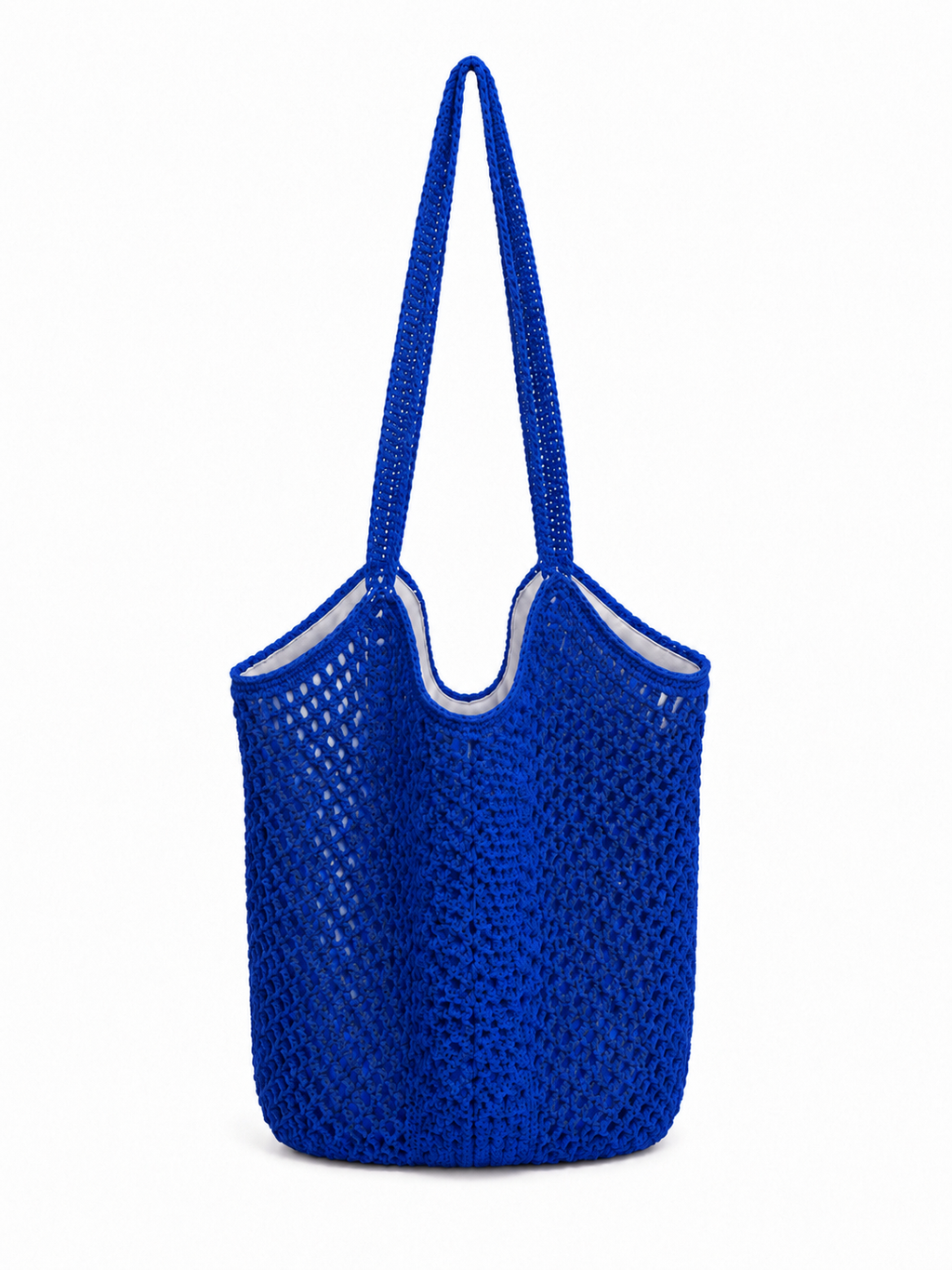 Beach bag royal blue