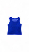 Tank top royal blue