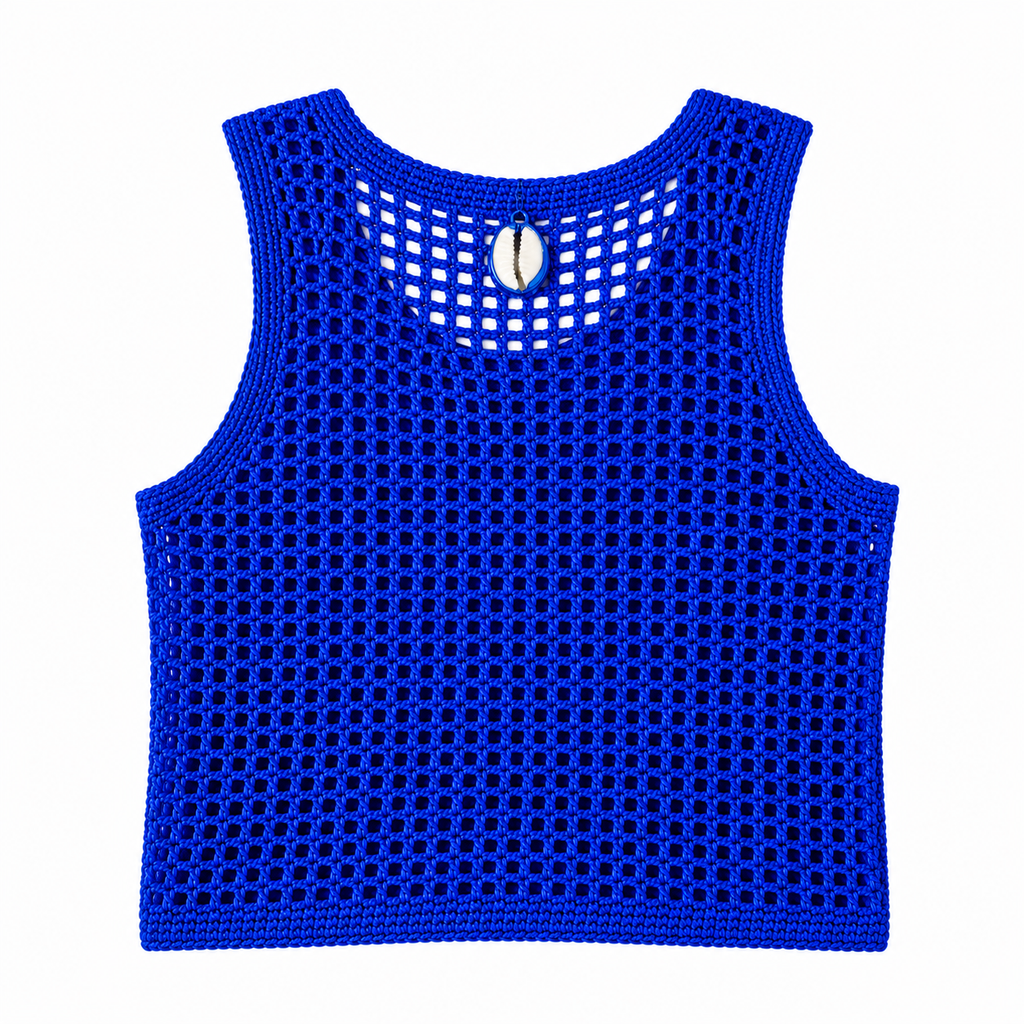 Tank top royal blue