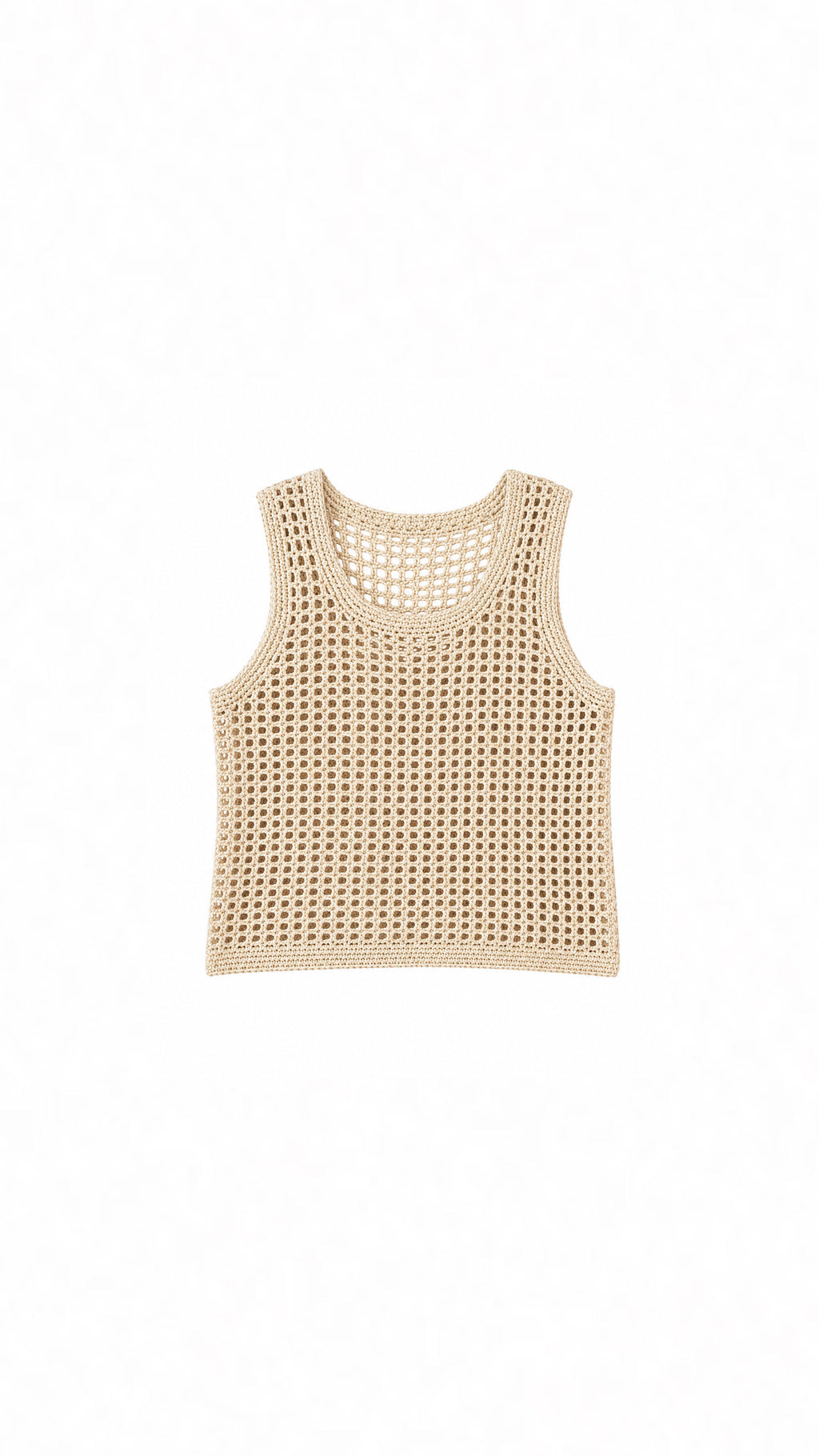 Tank top beige