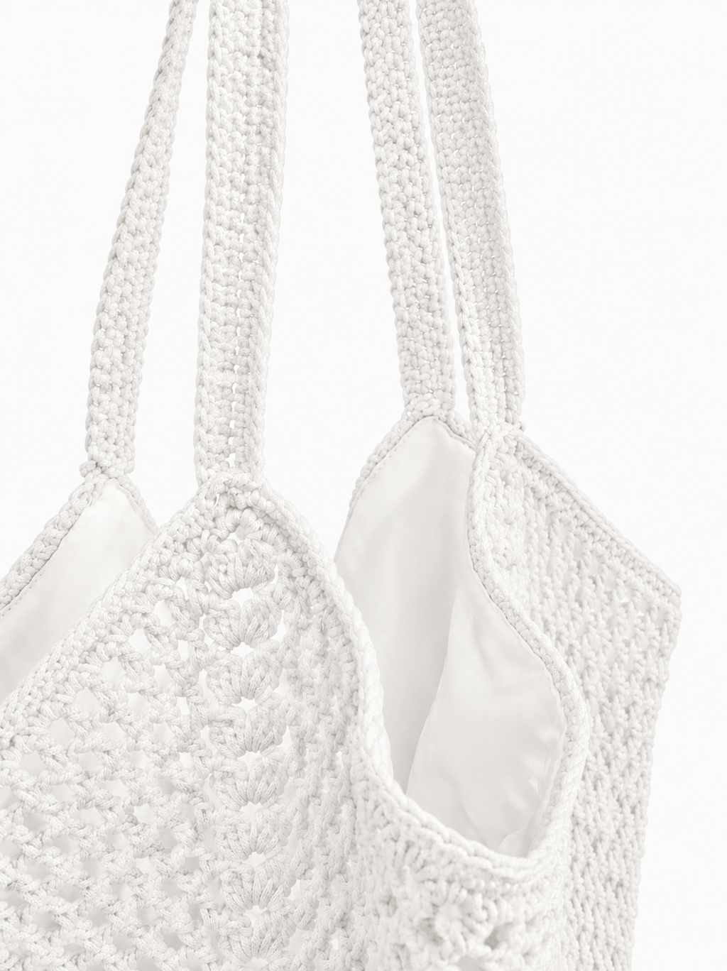 Beach bag white