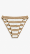 Briefs striped beige & white