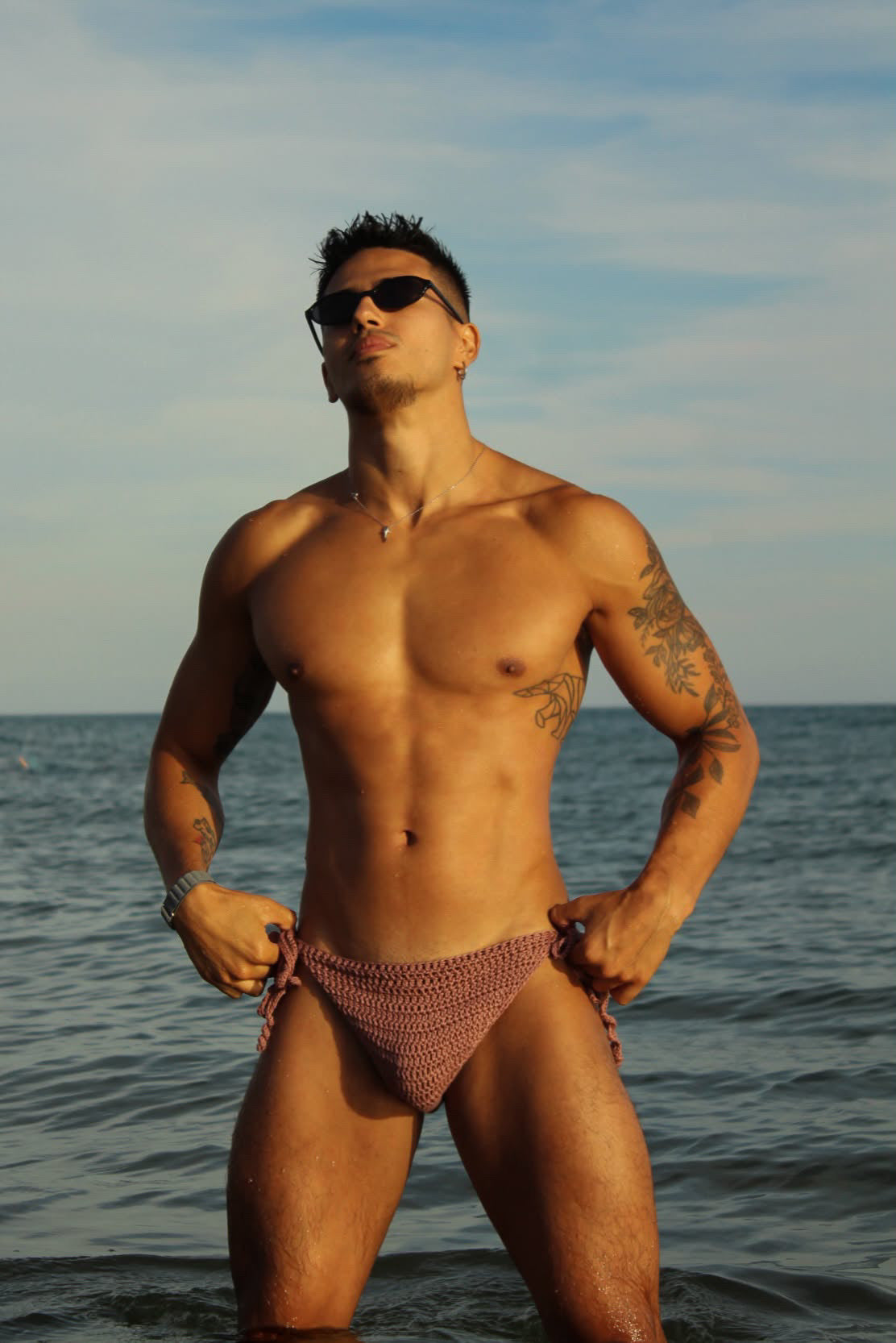 BRIEFS TO TIE CHOCOLATE