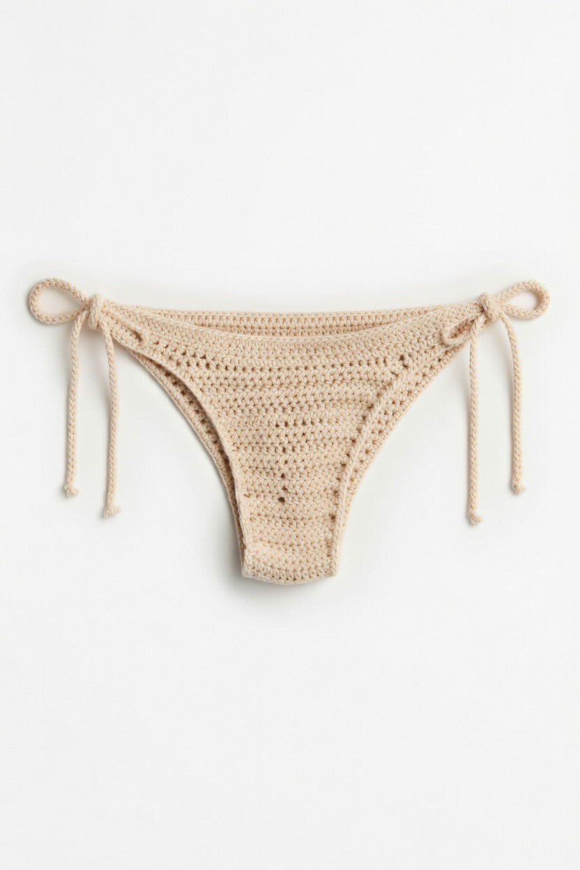 Briefs to tie beige