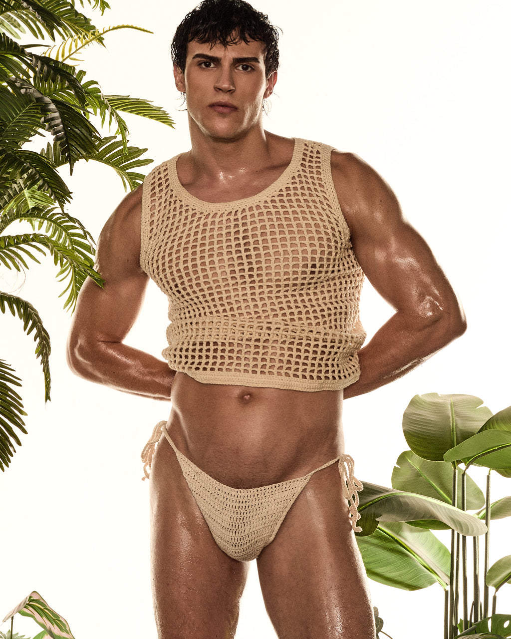 TANK TOP BEIGE